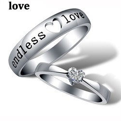 Парные кольца "Бесконечная любовь" - фото 6811