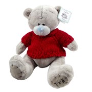 Мишка Тедди в красном свитере