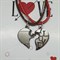Парные браслеты "Сердце из двух половинок" - фото 11477
