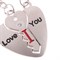 Брелки для влюбленных "Ключ от сердца" - фото 12049
