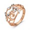 Женское кольцо позолоченное "Летнее" - фото 14705