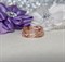 Женское кольцо позолоченное "Загадка" - фото 14820