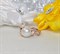 Женское кольцо с жемчугом "Бесконечность" - фото 14846