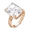 Женское кольцо позолоченное "Звездное сияние" - фото 14909