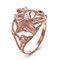 Женское кольцо позолоченное "Нарцисс" - фото 14931