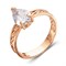 Женское кольцо позолоченное "Очарование" - фото 15004