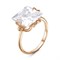 Женское кольцо позолоченное "Шик и блеск" - фото 15015