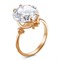 Женское кольцо позолоченное "Сокровенное" - фото 15037