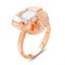 Женское кольцо позолоченное "Каприз" - фото 15047