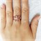 Женское кольцо позолоченное "Нарцисс" - фото 15434