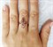 Женское кольцо позолоченное "Ажурный овал" - фото 15455